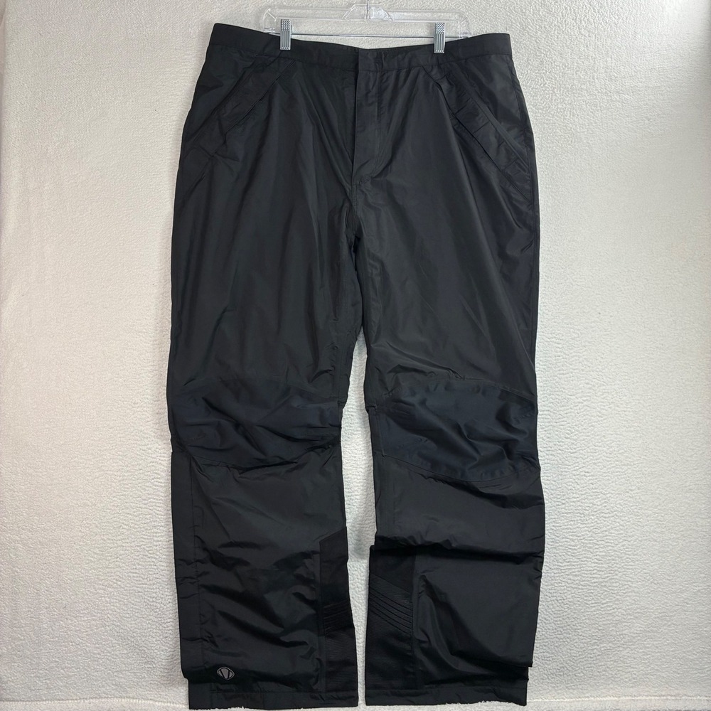 Sunice Typhoon Rain Pant Men XL Black Golf Waterproof Windbreaker Outdoor Active